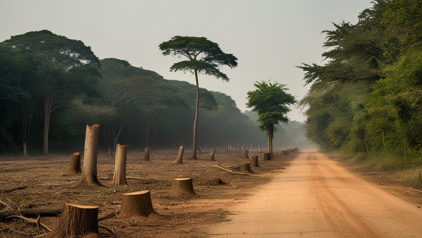 Déforestation en Afrique de l'Ouest : le couvert forestier qui s'efface