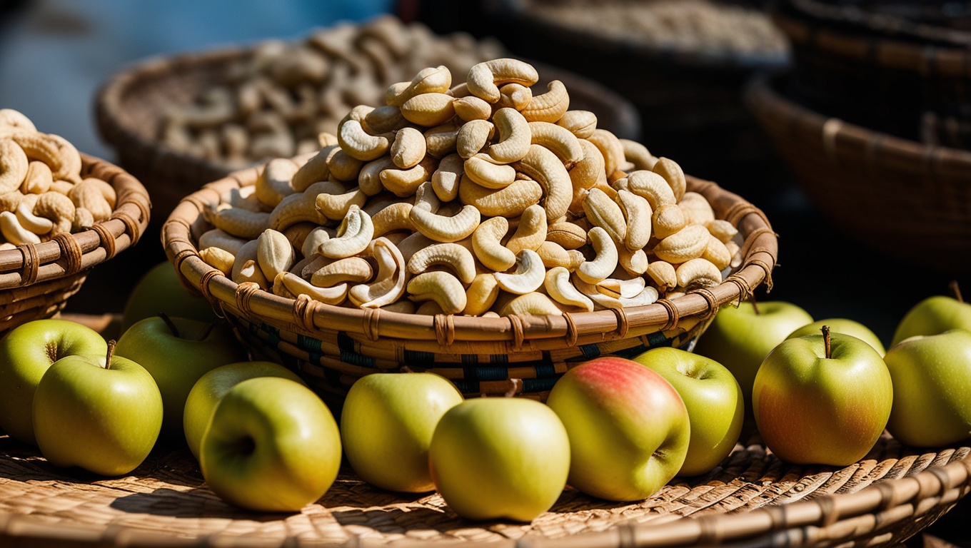 Anacarde : l'Afrique de l'Ouest produit la moitié du cajou mondial, mais en exporte la valeur