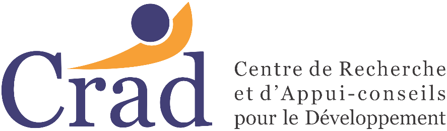 CRAD, Centre de Recherche et d'Appui-conseils pour le Développement